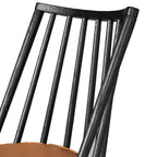 Tabouret de bar pivotant Lewis de Four Hands, couleur Whiskey Saddle