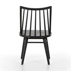 Fauteuil Lewis Windsor de Four Hands, finition noire