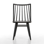 Fauteuil Lewis Windsor de Four Hands, finition noire