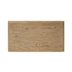 Table de chevet Maggie de Four Hands en chêne fumé vieilli et scié