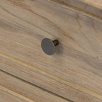 Table de chevet Maggie de Four Hands en chêne fumé vieilli et scié