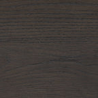 Table de chevet Maggie de Four Hands en placage de chêne noir fumé