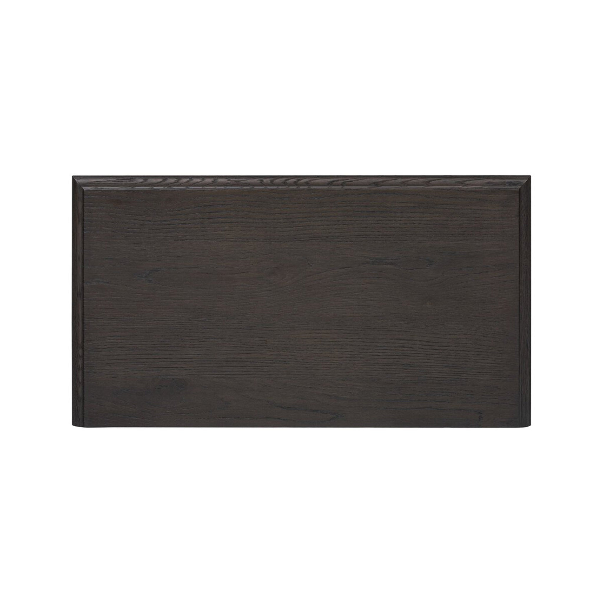 Table de chevet Maggie de Four Hands en placage de chêne noir fumé