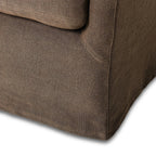 Four Hands Monette Glider Swivel couleur Broadway Coffee