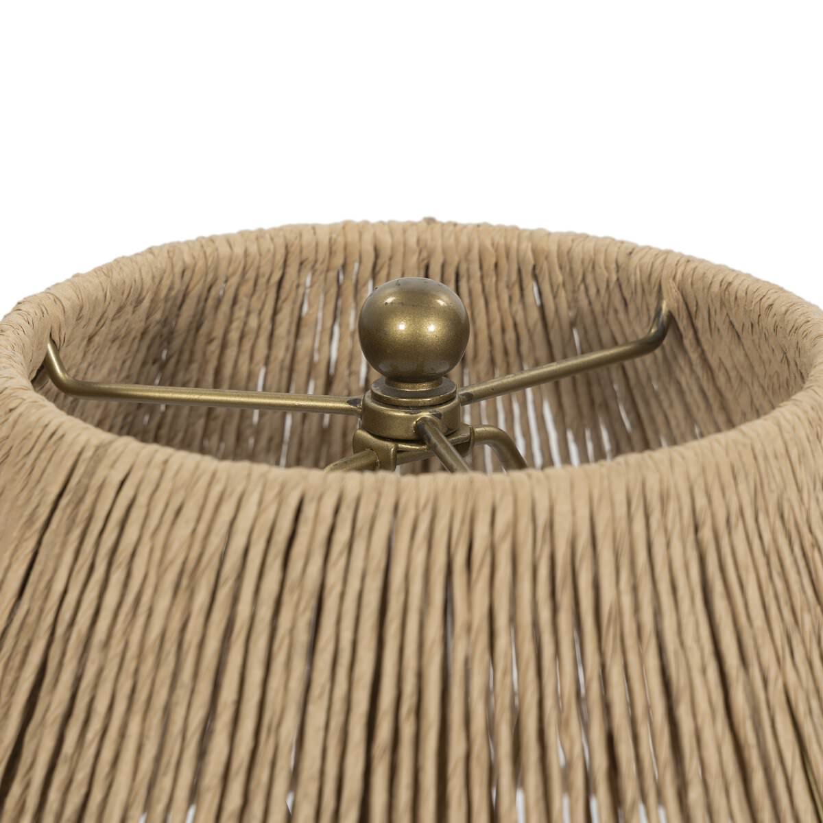 Lampe de table Four Hands Nessa en laiton antique