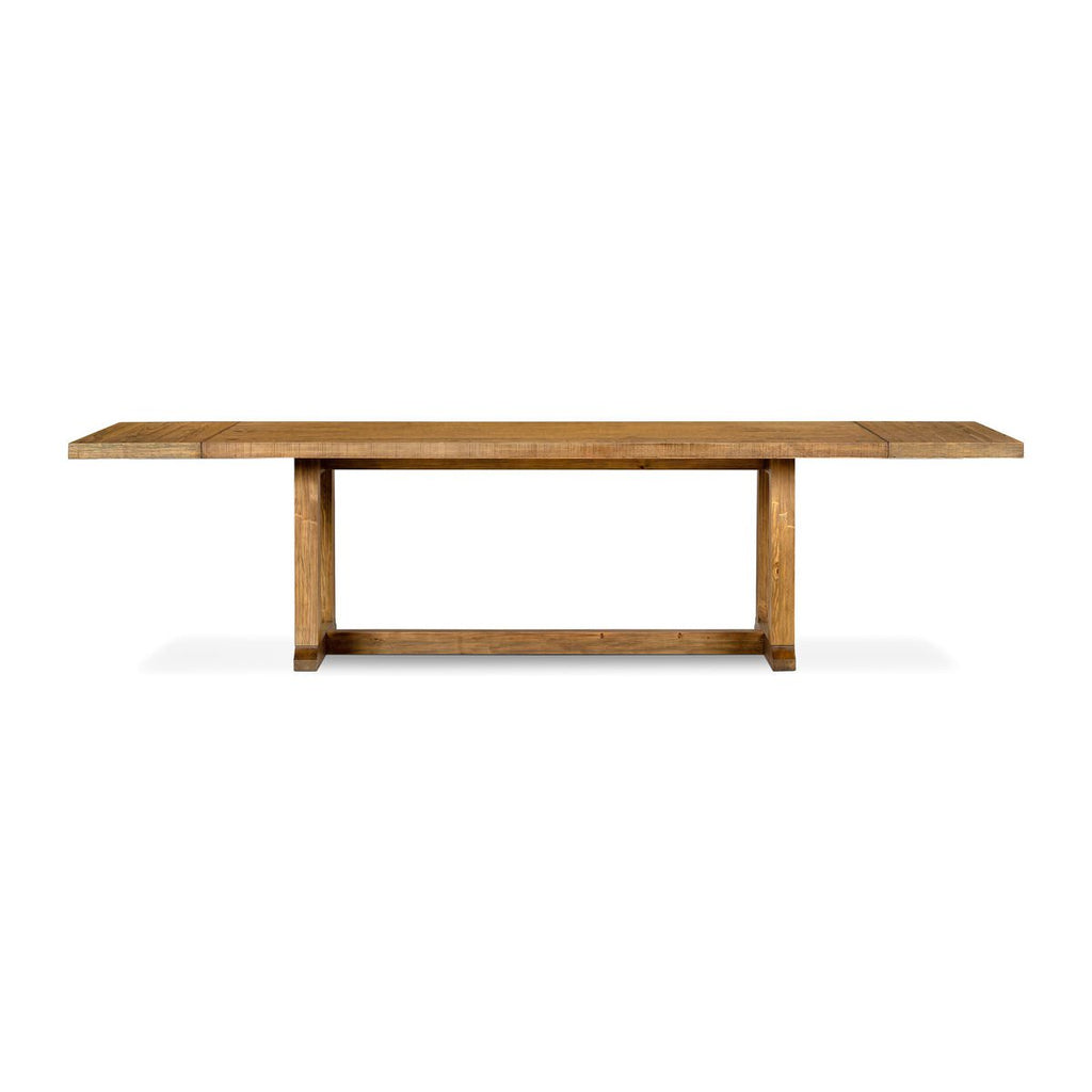 Table de salle à manger extensible Four Hands Otto 86-120 po en pin miel