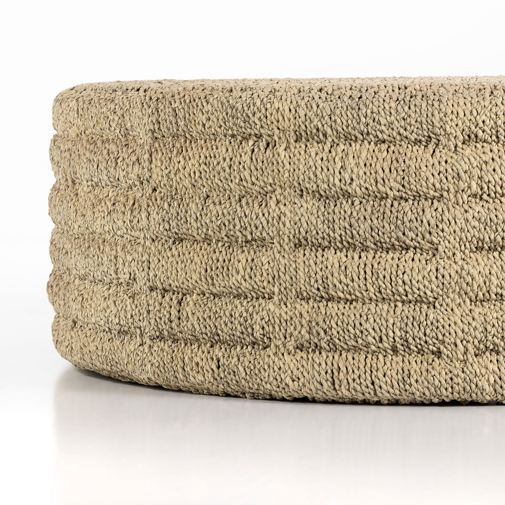 Table basse ronde Four Hands Pascal 42 en coloris Clair Naturel