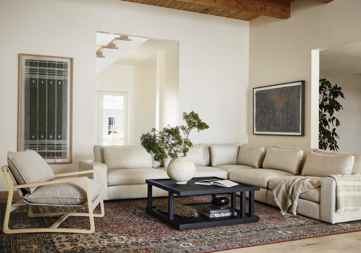 Tapis noué à la main Four Hands Prato, couleur Prato, 9'x12'