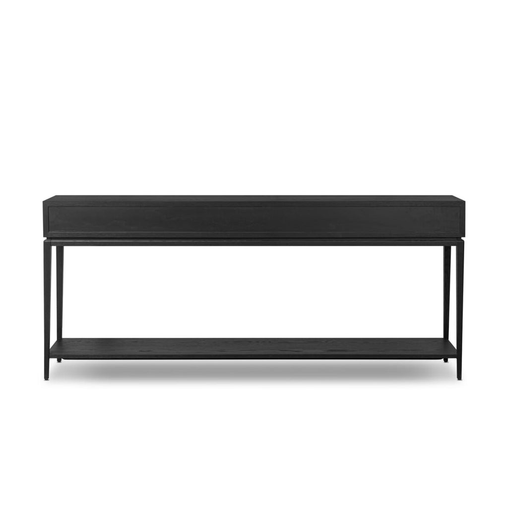 Console Rosenell de Four Hands - 198 cm (78 po) en chêne noir massif