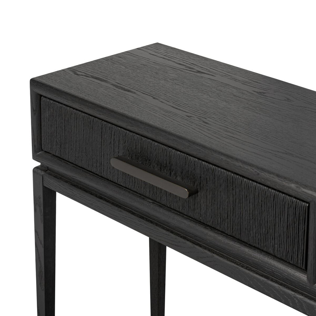 Console Rosenell de Four Hands - 198 cm (78 po) en chêne noir massif