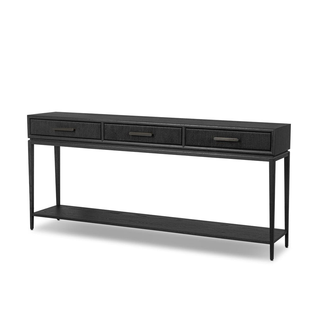 Console Rosenell de Four Hands - 198 cm (78 po) en chêne noir massif