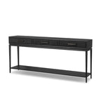Console Rosenell de Four Hands - 198 cm (78 po) en chêne noir massif