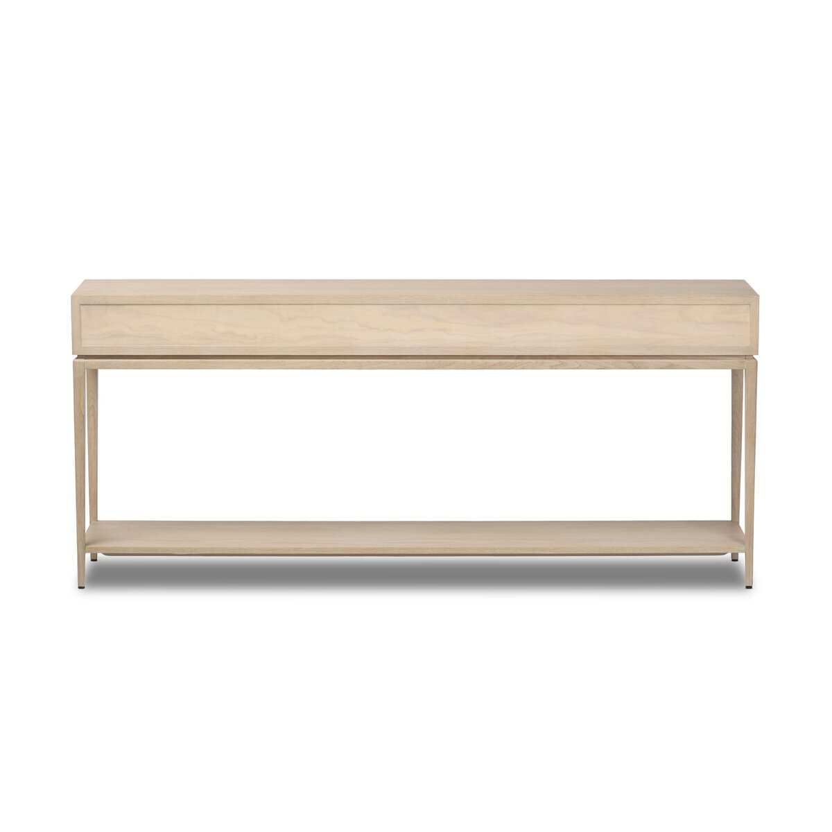 Console Rosenell de Four Hands - 198 cm (78 po) en chêne naturel massif