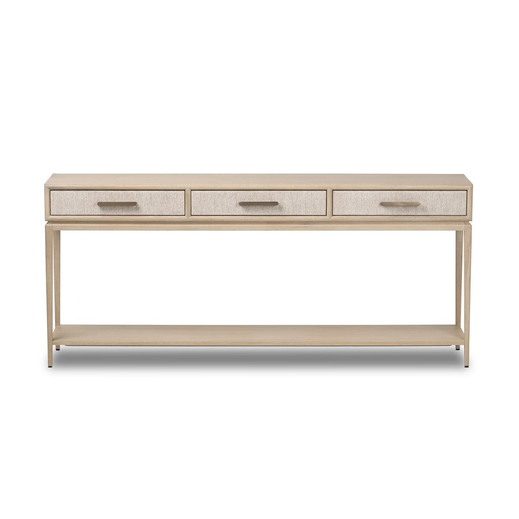 Console Rosenell de Four Hands - 198 cm (78 po) en chêne naturel massif