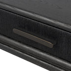 Console Rosenell de Four Hands, 60 pouces, en chêne noir massif