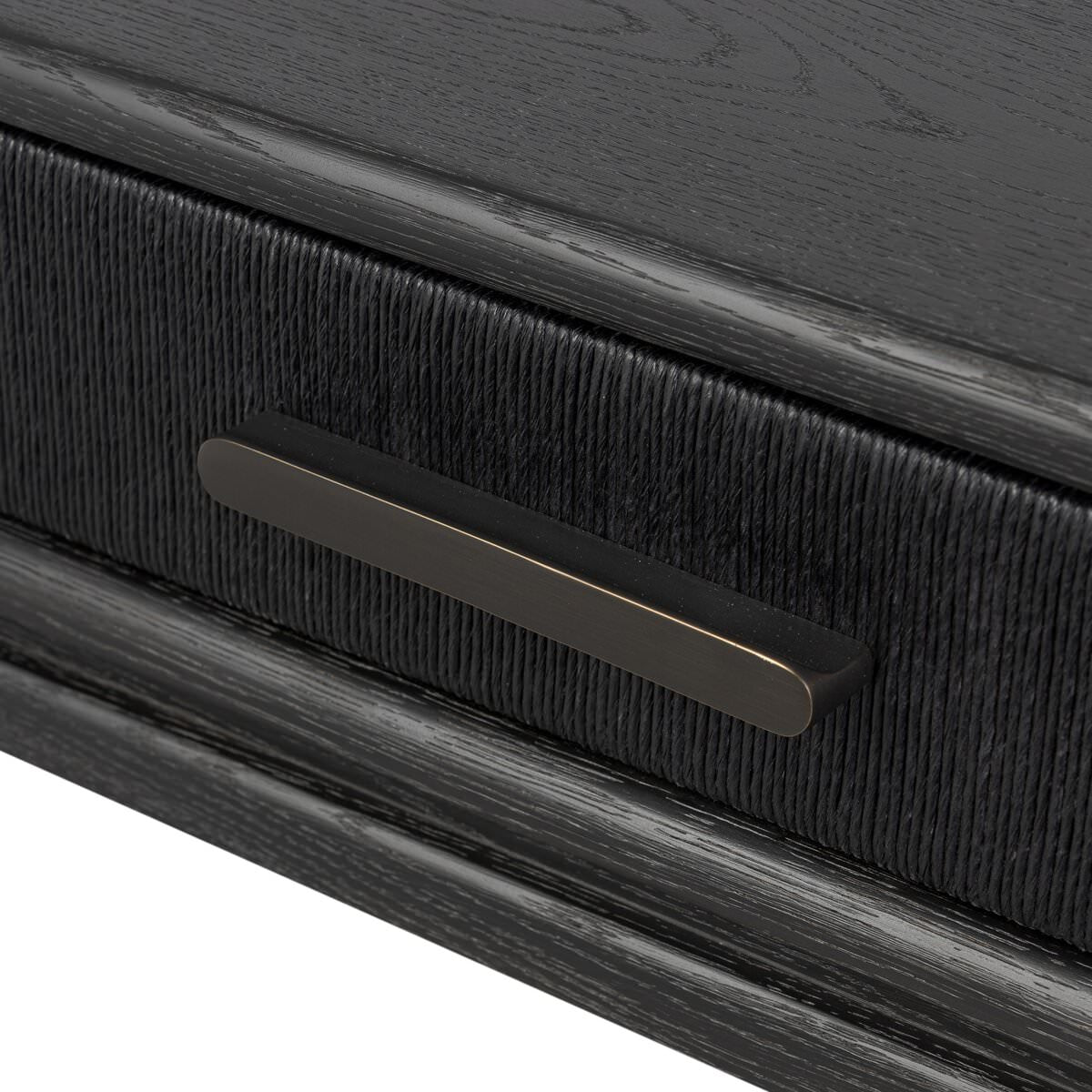 Console Rosenell de Four Hands, 60 pouces, en chêne noir massif