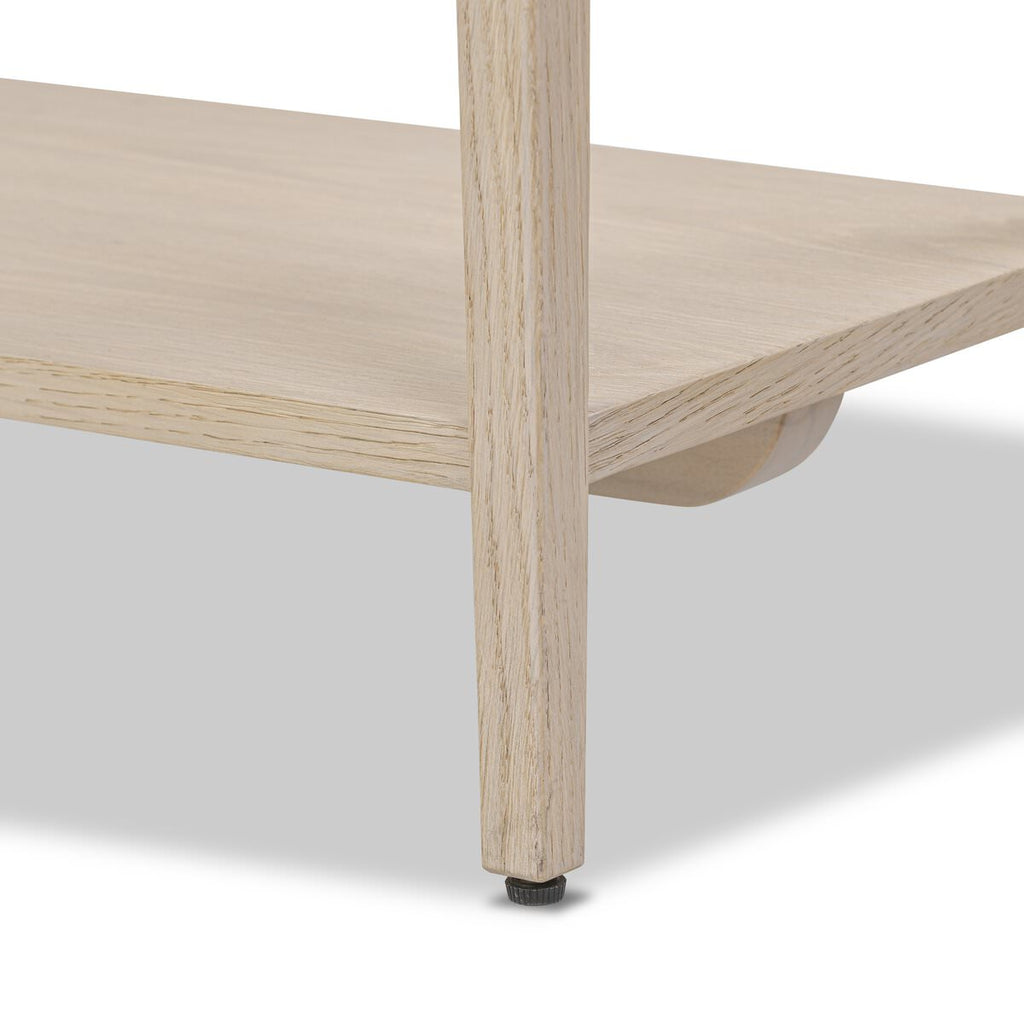 Console Rosenell de Four Hands, 60 pouces, chêne naturel massif