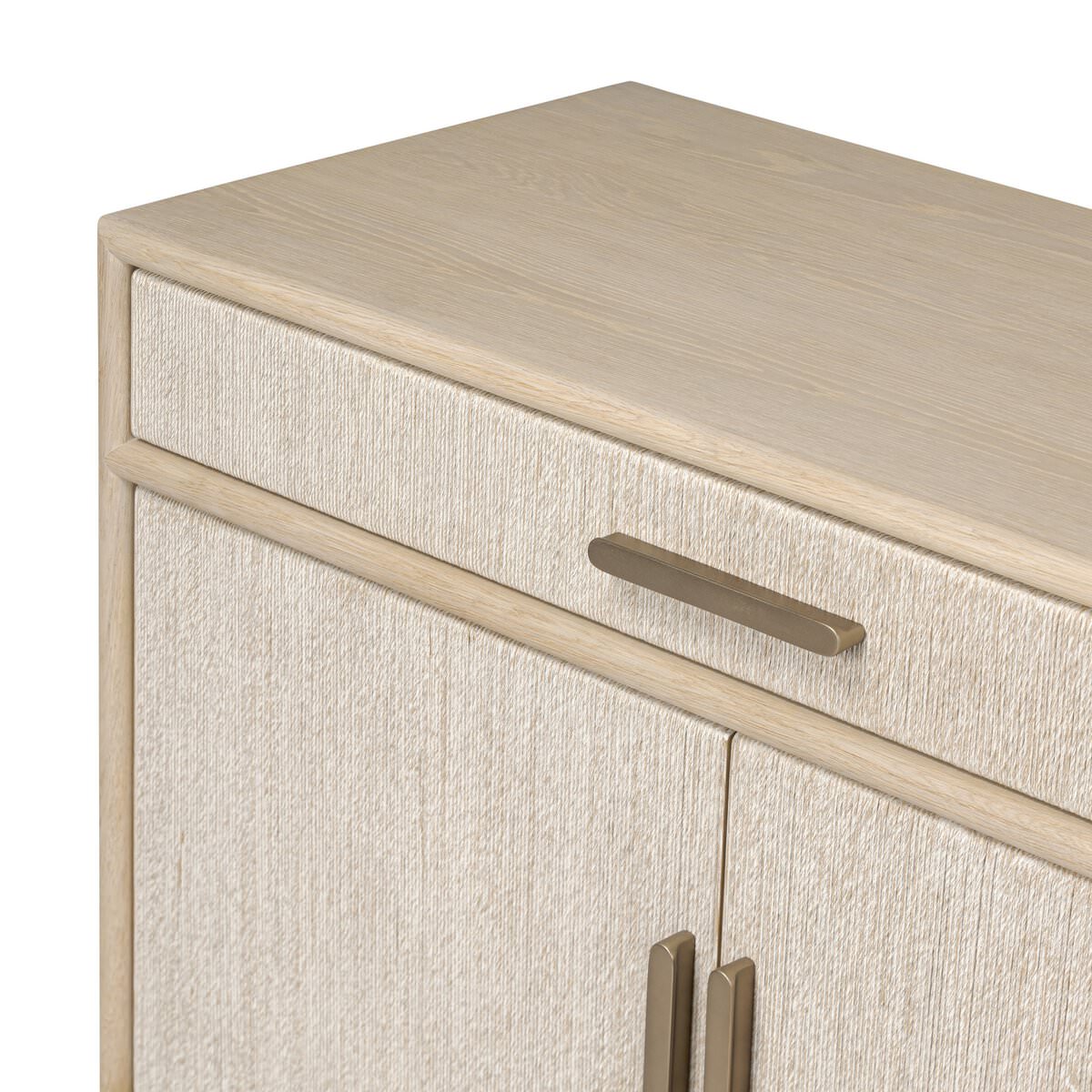 Buffet Rosenell de Four Hands en corde de papier naturelle