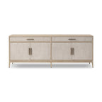 Buffet Rosenell de Four Hands en corde de papier naturelle