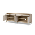 Buffet Rosenell de Four Hands en corde de papier naturelle