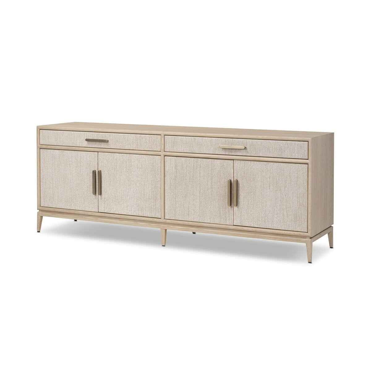 Buffet Rosenell de Four Hands en corde de papier naturelle