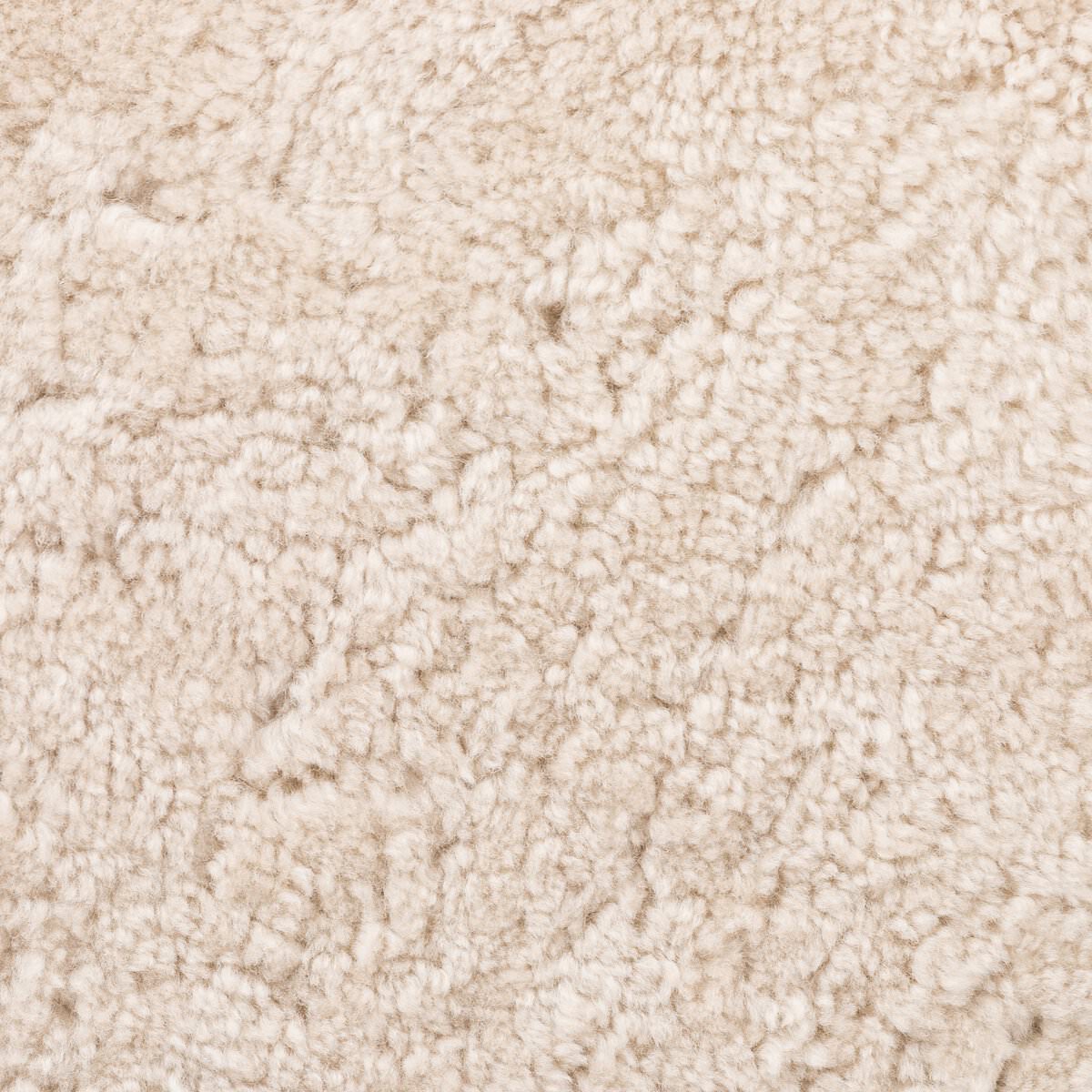 Tabouret de bar Four Hands Saldino en peau de mouton beige