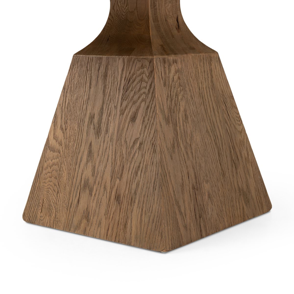 Table de salle à manger Four Hands Sargon en marbre blanc adouci