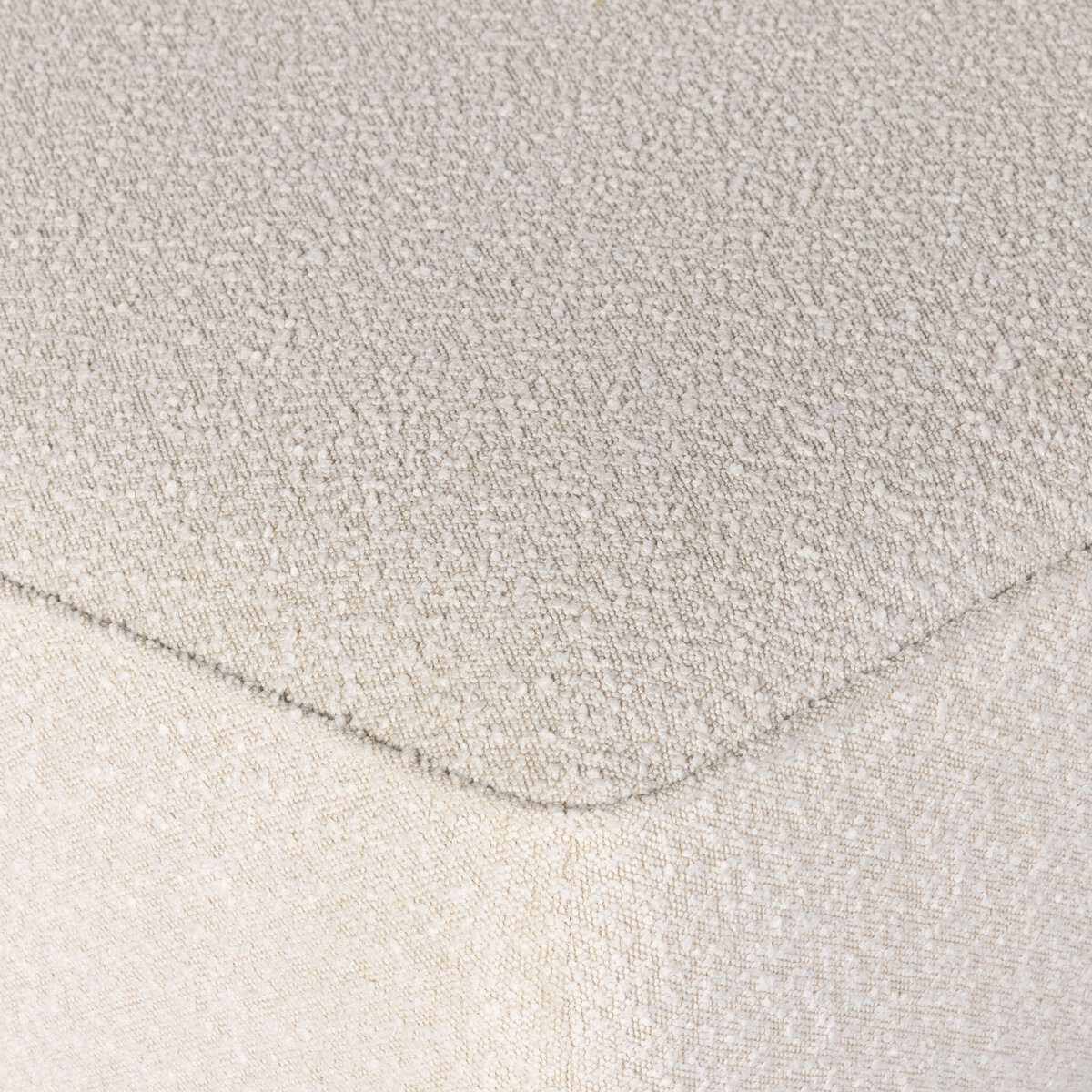 Pouf cocktail Four Hands Sinclair en Knoll Naturel