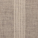 Pouf rond Four Hands Sinclair grand format, coloris Manchester Flint 