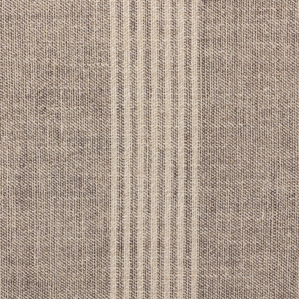 Pouf rond Four Hands Sinclair grand format, coloris Manchester Flint 