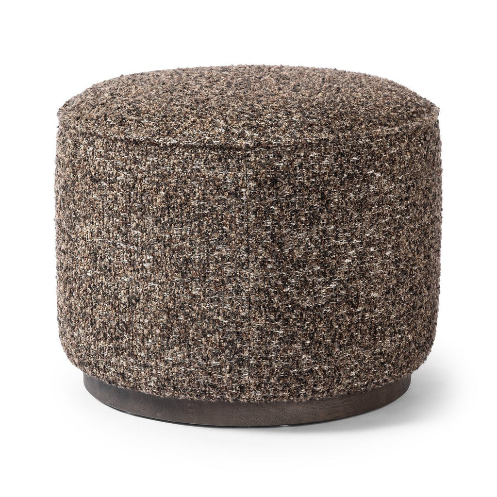 Pouf rond Four Hands Sinclair en granit Ivan