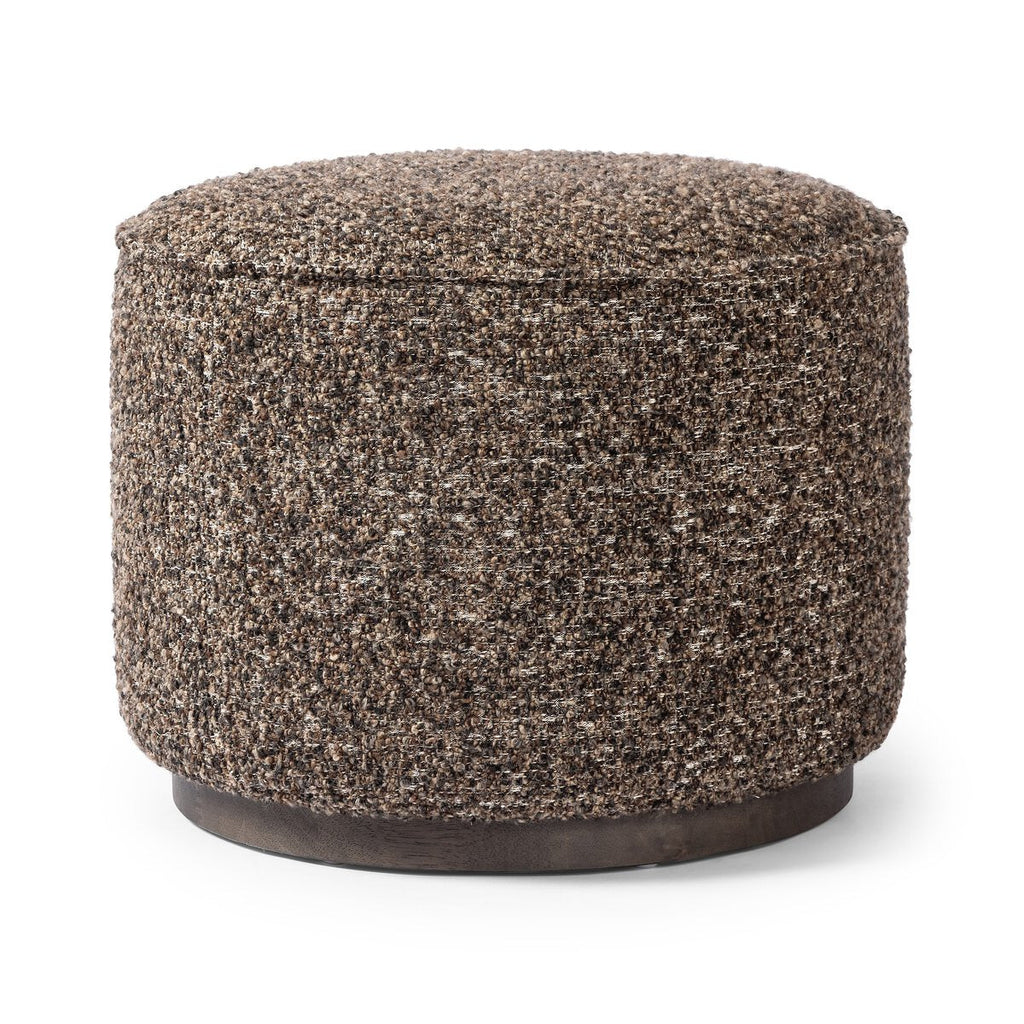 Pouf rond Four Hands Sinclair en granit Ivan