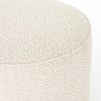 Pouf rond Sinclair de Four Hands, coloris Knoll Naturel