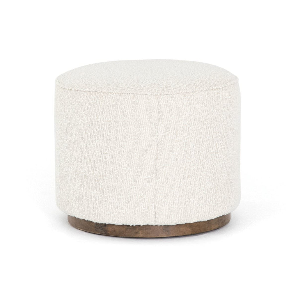 Pouf rond Sinclair de Four Hands, coloris Knoll Naturel