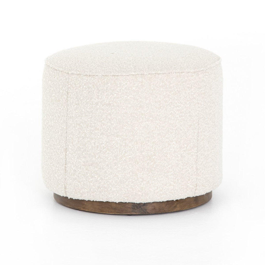 Pouf rond Sinclair de Four Hands, coloris Knoll Naturel
