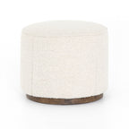 Pouf rond Sinclair de Four Hands, coloris Knoll Naturel