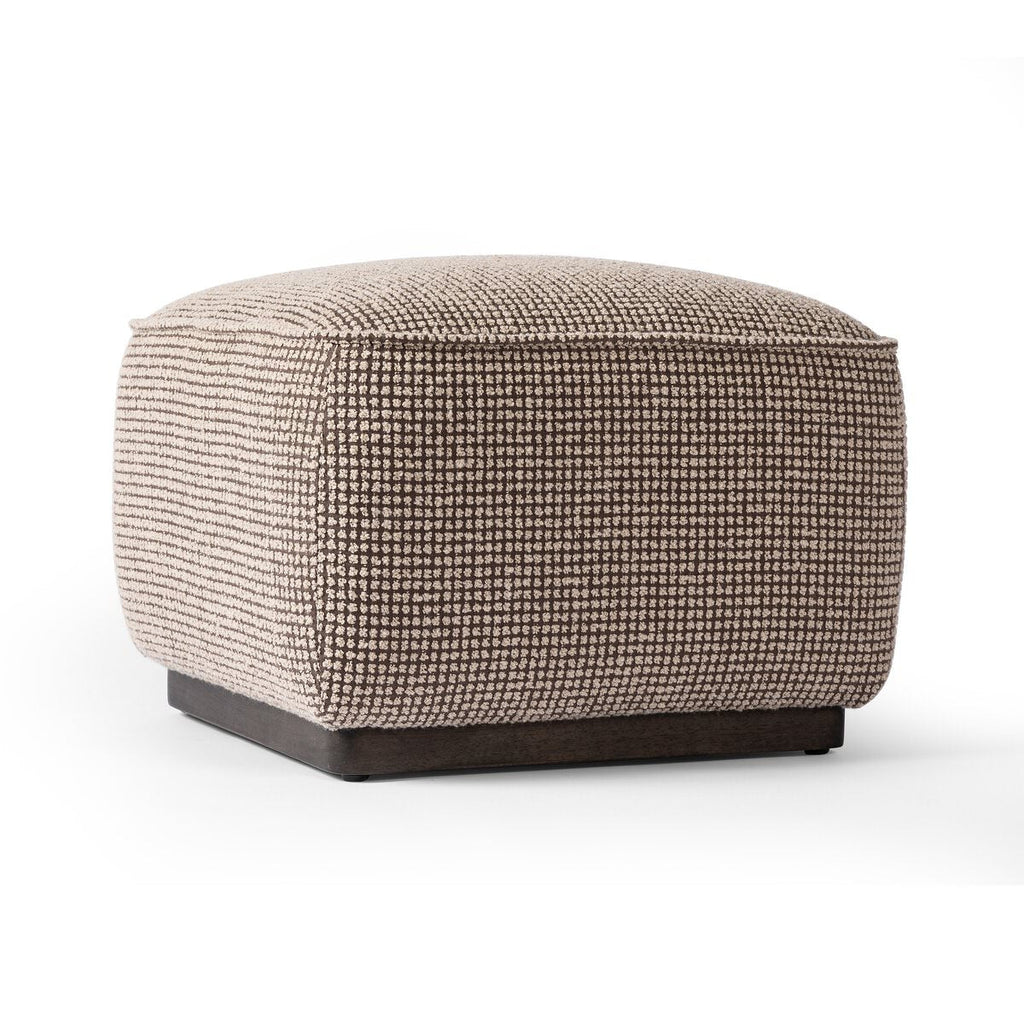 Pouf Four Hands Sinclair Square 21 en coloris Barrow Taupe