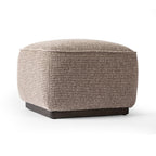 Pouf Four Hands Sinclair Square 21 en coloris Barrow Taupe