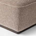 Pouf Four Hands Sinclair Square 21 en coloris Barrow Taupe