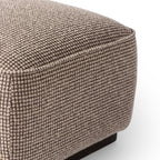 Pouf Four Hands Sinclair Square 21 en coloris Barrow Taupe