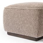 Pouf Four Hands Sinclair Square 21 en coloris Barrow Taupe