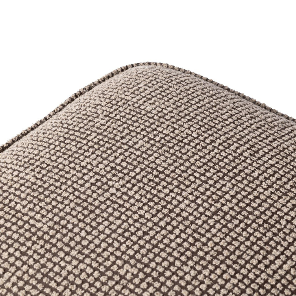 Pouf Four Hands Sinclair Square 21 en coloris Barrow Taupe