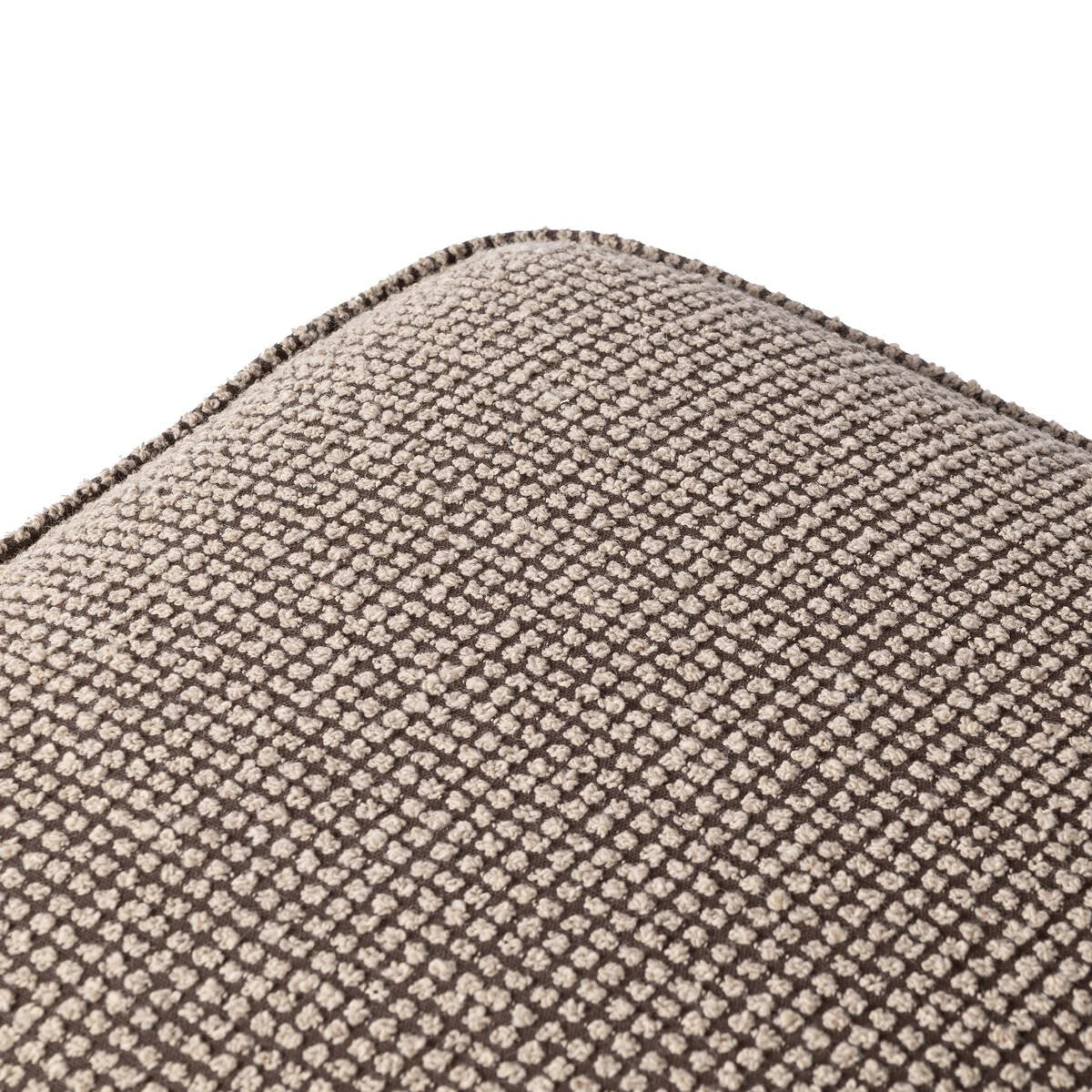 Pouf Four Hands Sinclair Square 21 en coloris Barrow Taupe