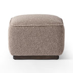 Pouf Four Hands Sinclair Square 21 en coloris Barrow Taupe