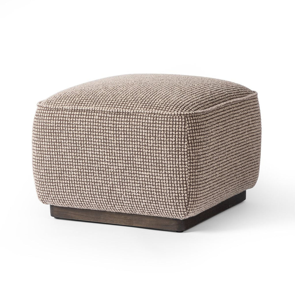 Pouf Four Hands Sinclair Square 21 en coloris Barrow Taupe
