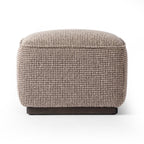 Pouf Four Hands Sinclair Square 21 en coloris Barrow Taupe