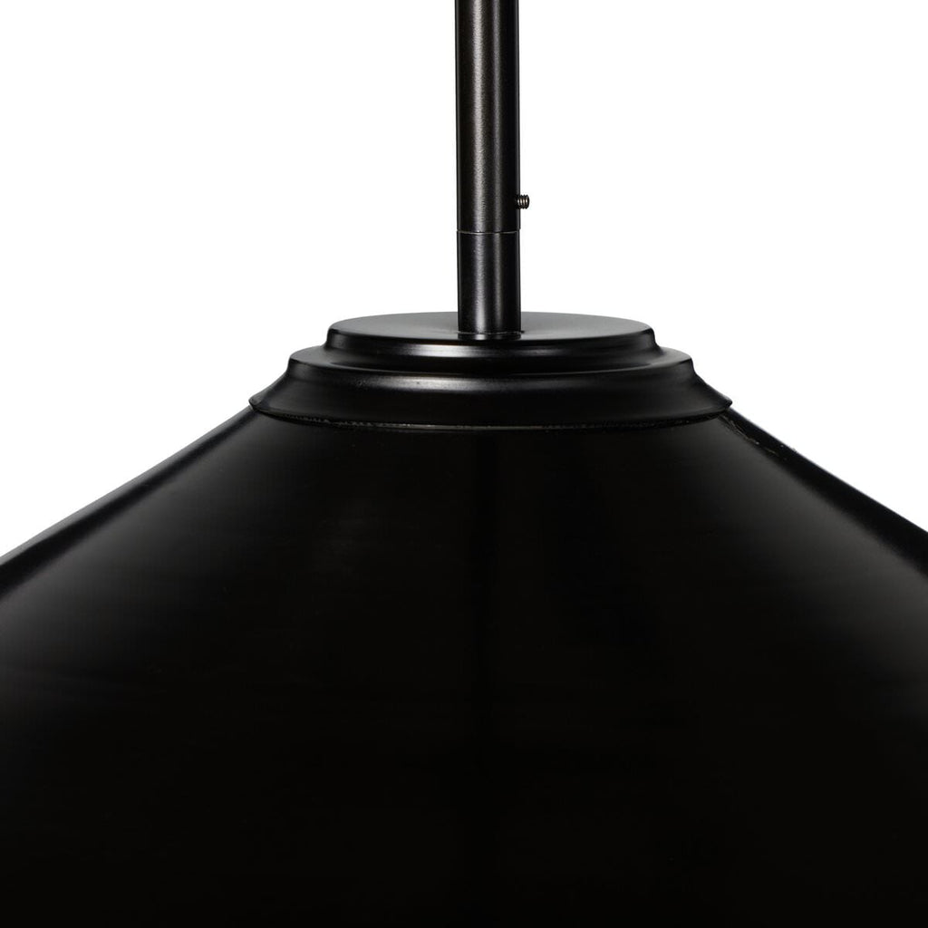 Lustre Siriano à quatre bras en laiton antique et fer forgé