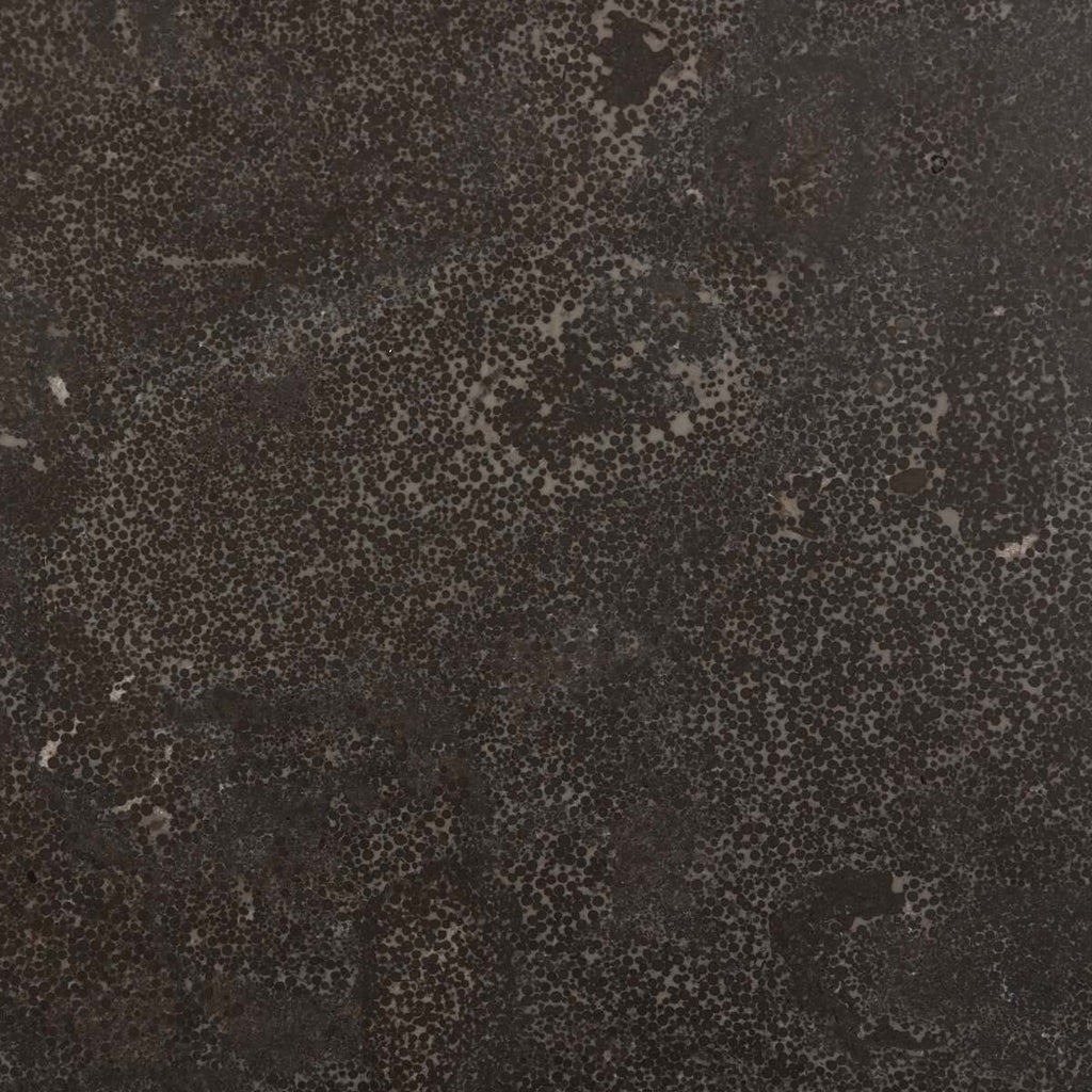 Table de salle à manger ronde Four Hands Skye 42 pouces en pierre bleue