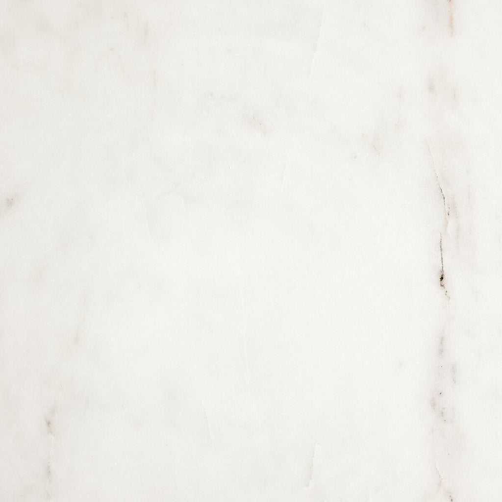 Table d'appoint Skylar de Four Hands en marbre blanc poli