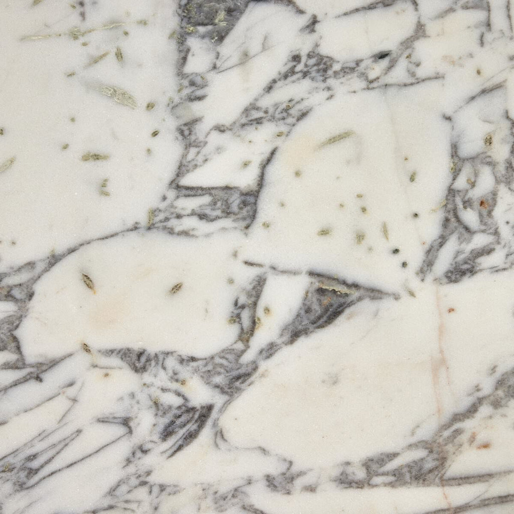 Table d'appoint Sophie de Four Hands en marbre blanc veiné